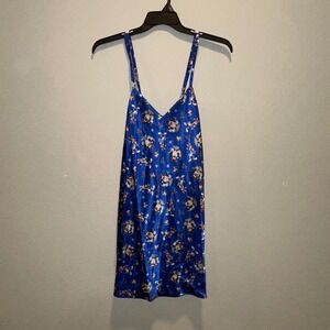 Looney Tunes Classic Collection Blue Holiday Sleep Dress Women's Size L‎